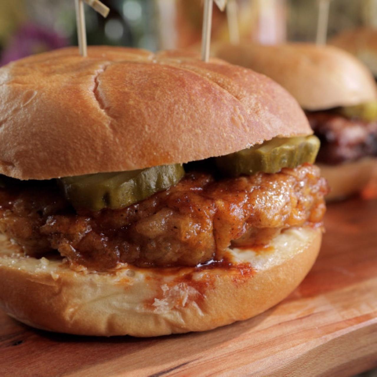 Chicken Fried Steak Breakfast Sandwich