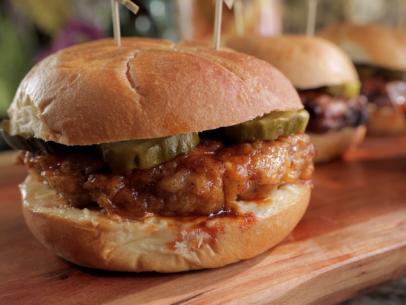 Hot Chicken-Fried Steak Sandwiches