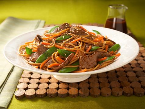 Asian Beef and Noodle Salad