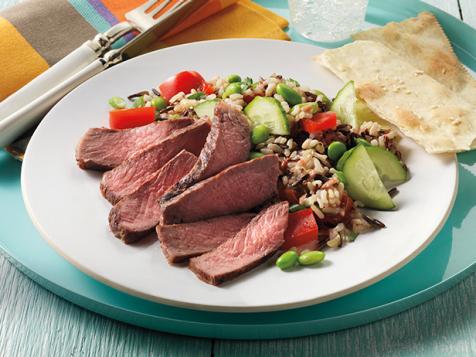 Asian Beef and Wild Rice Salad