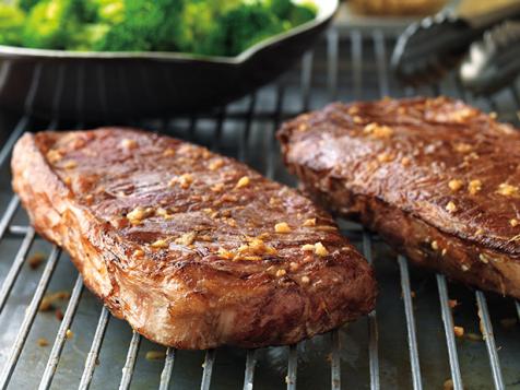 Beef Steaks with Sweet Soy Drizzle