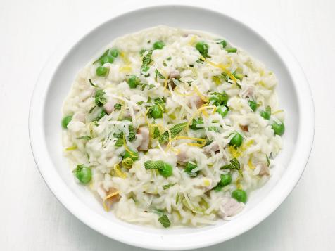Risotto with Peas and Ham