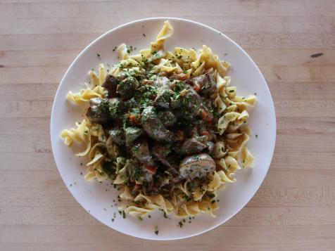 Beef Stroganoff