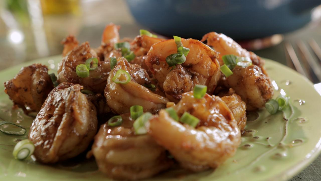 BBQ Glazed Shrimp