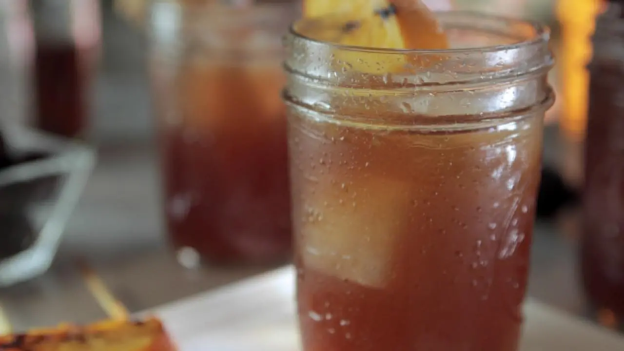 Grilled New Old-Fashioneds