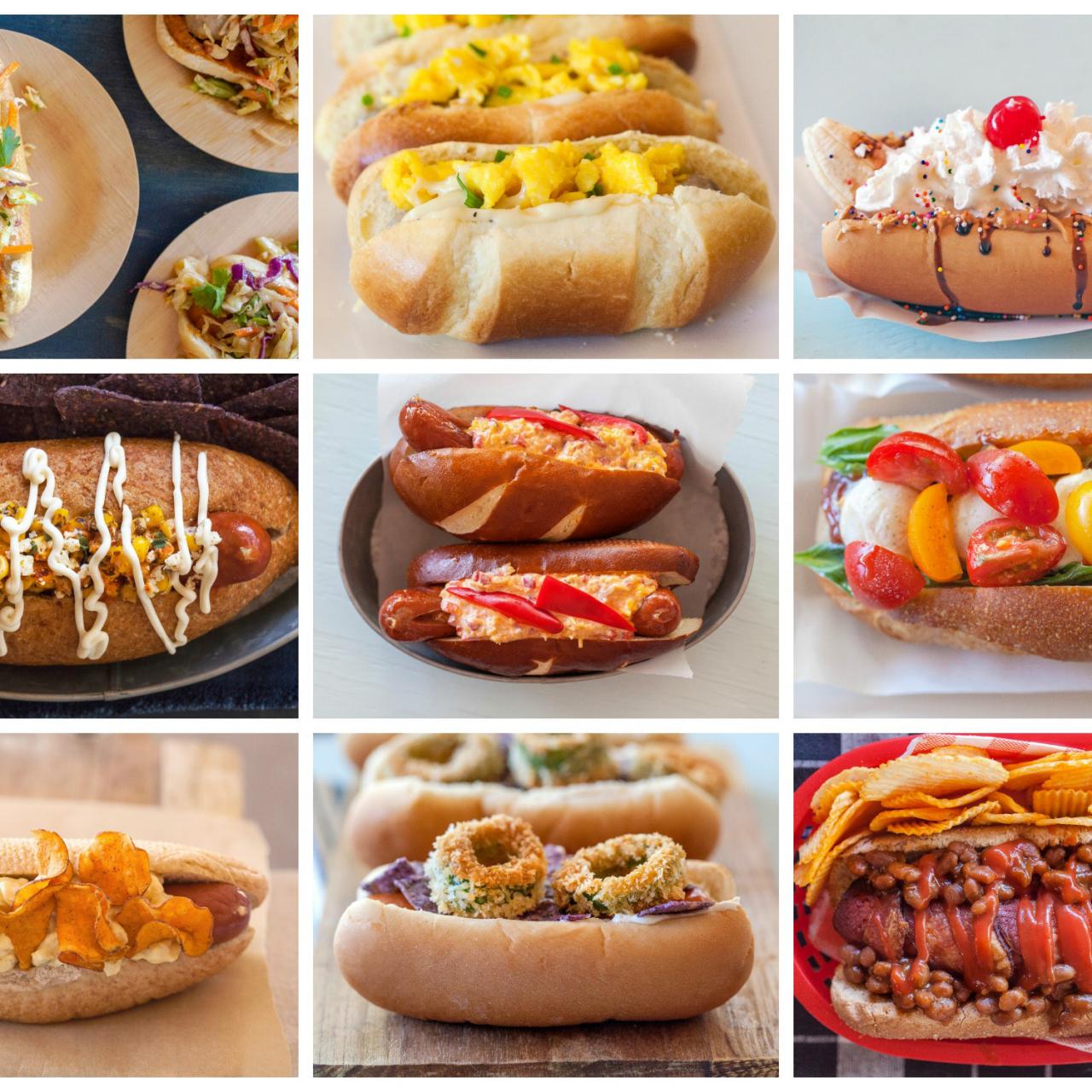 Four Ways to Dress up Your Hot Dog for an Over-the-Top Fourth