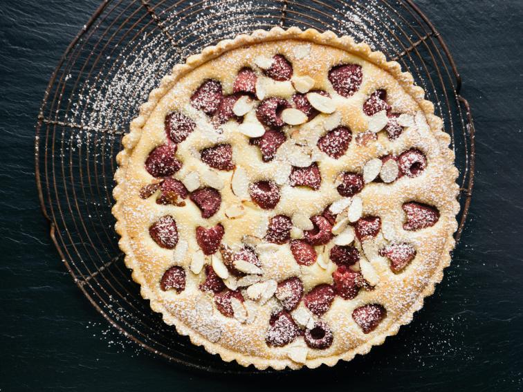 Raspberry Frangipane Tart Recipe | Samantha Seneviratne | Food Network