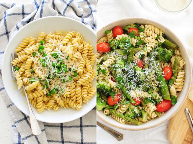 One Recipe, Two Meals: Pasta Primavera