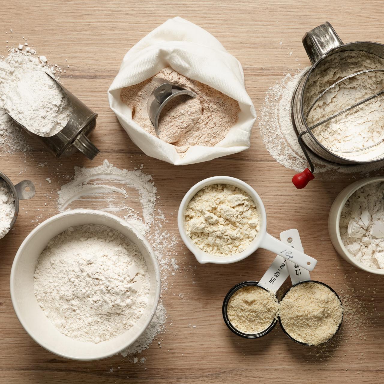 Function of Flour in Baking, Differences in Varieties of Flour | Baker  Bettie