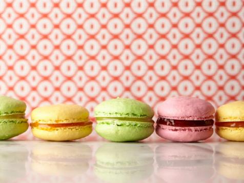 Jam-Filled Almond Macarons