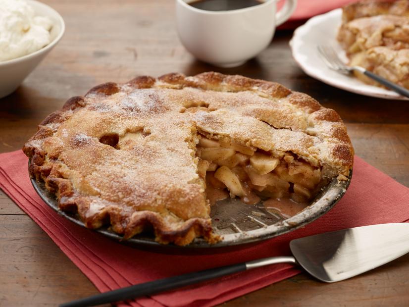 Food Networks Kitchenâ  s Make-Ahead Deep Dish Apple Pie for THANKSGIVING/BAKING/WEEKEND COOKING, as seen on Food Network.