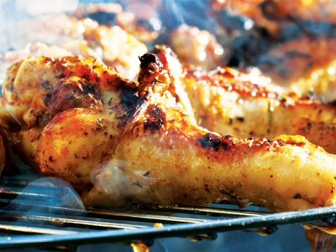 Grilled Cajun Chicken Thighs