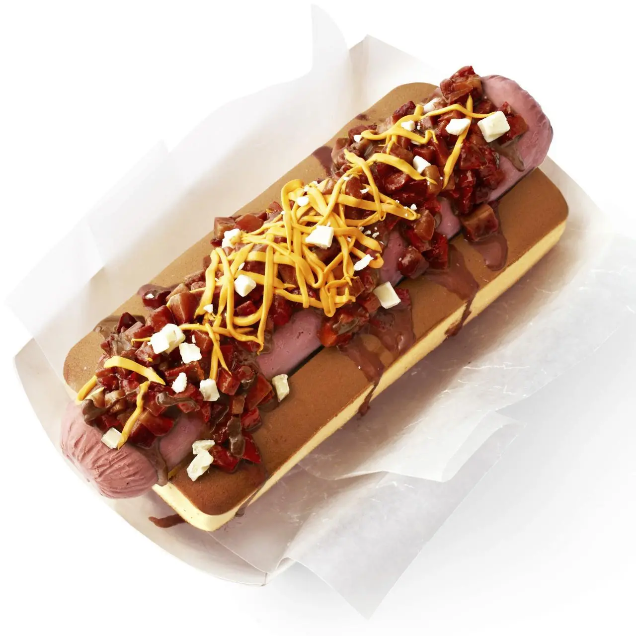 Hot dog cake recipe outlet