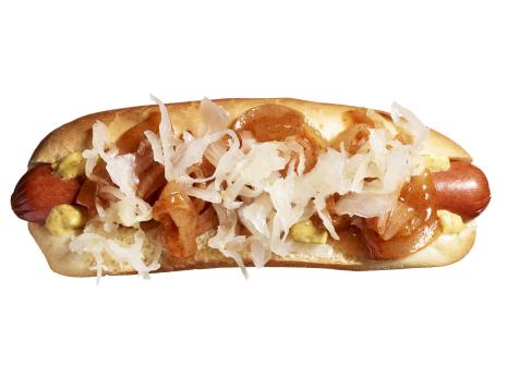New York Street-Cart Dog