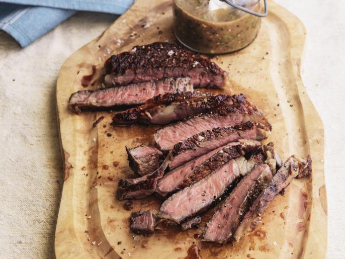 Grilled RibEye Steaks with MouthonFire Salsa Recipe Curtis Stone
