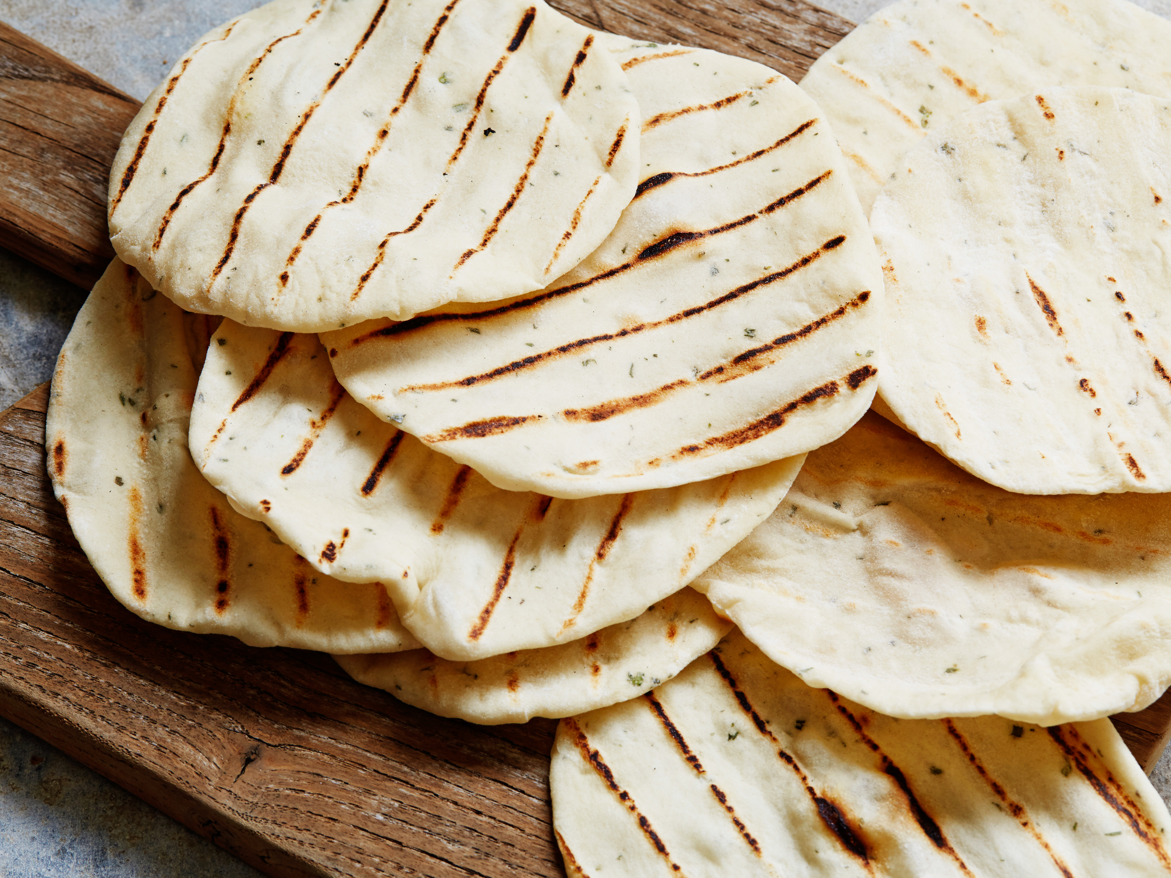 home made flat bread