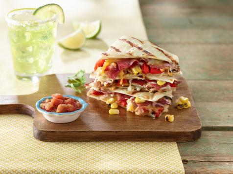 Grilled Chicken Quesadillas