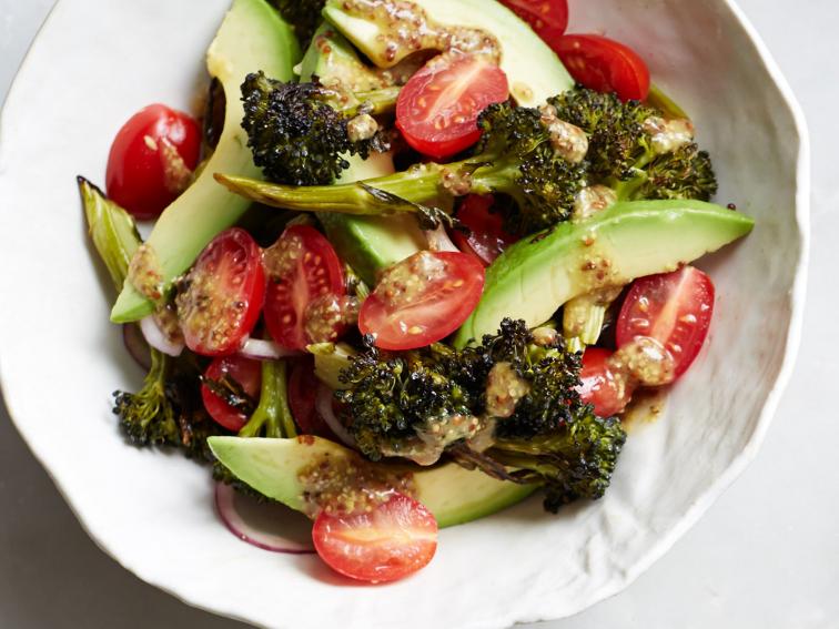 Broccoli Summer Salad with Dijon Mustard Dressing Recipe Amy Chaplin