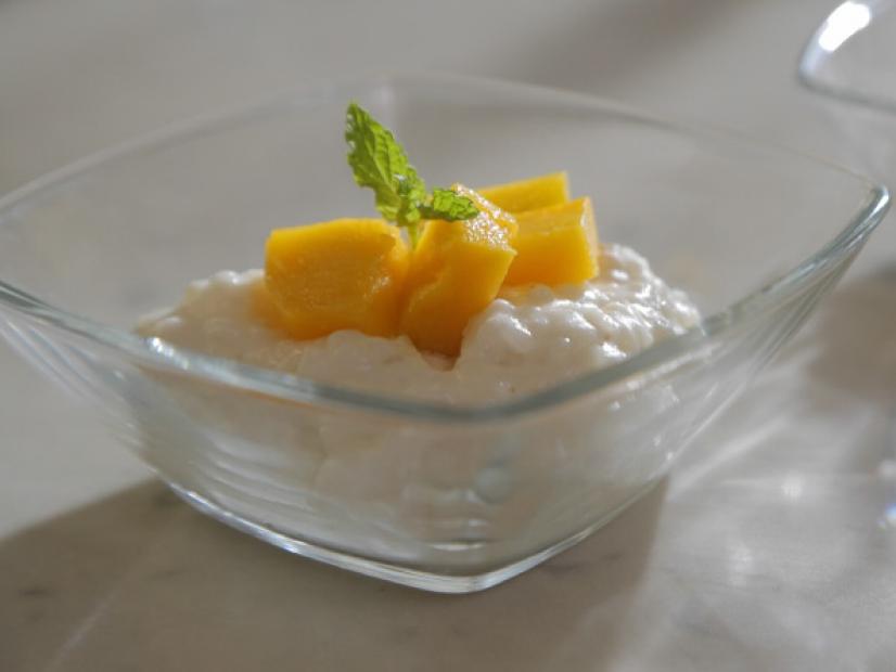 Coconut Rice Pudding with Mango Recipe | Daphne Brogdon ...