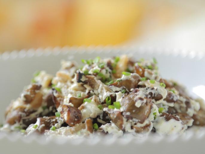Roasted Sunchoke with Creamy Goat Cheese Recipe Daphne Brogdon Food