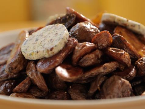 Roasted Potatoes with Fancy Butter