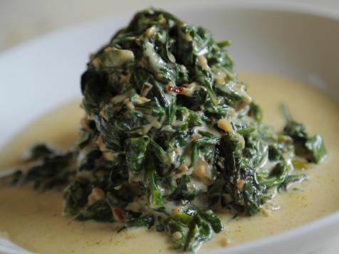 Easy Creamed Spinach