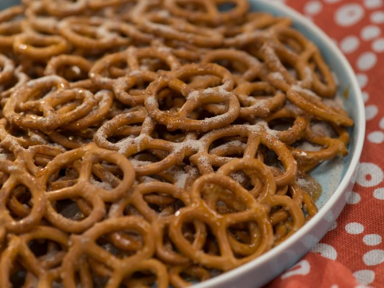 Cinnamon and Caramel Pretzel Chips from The Kitchen