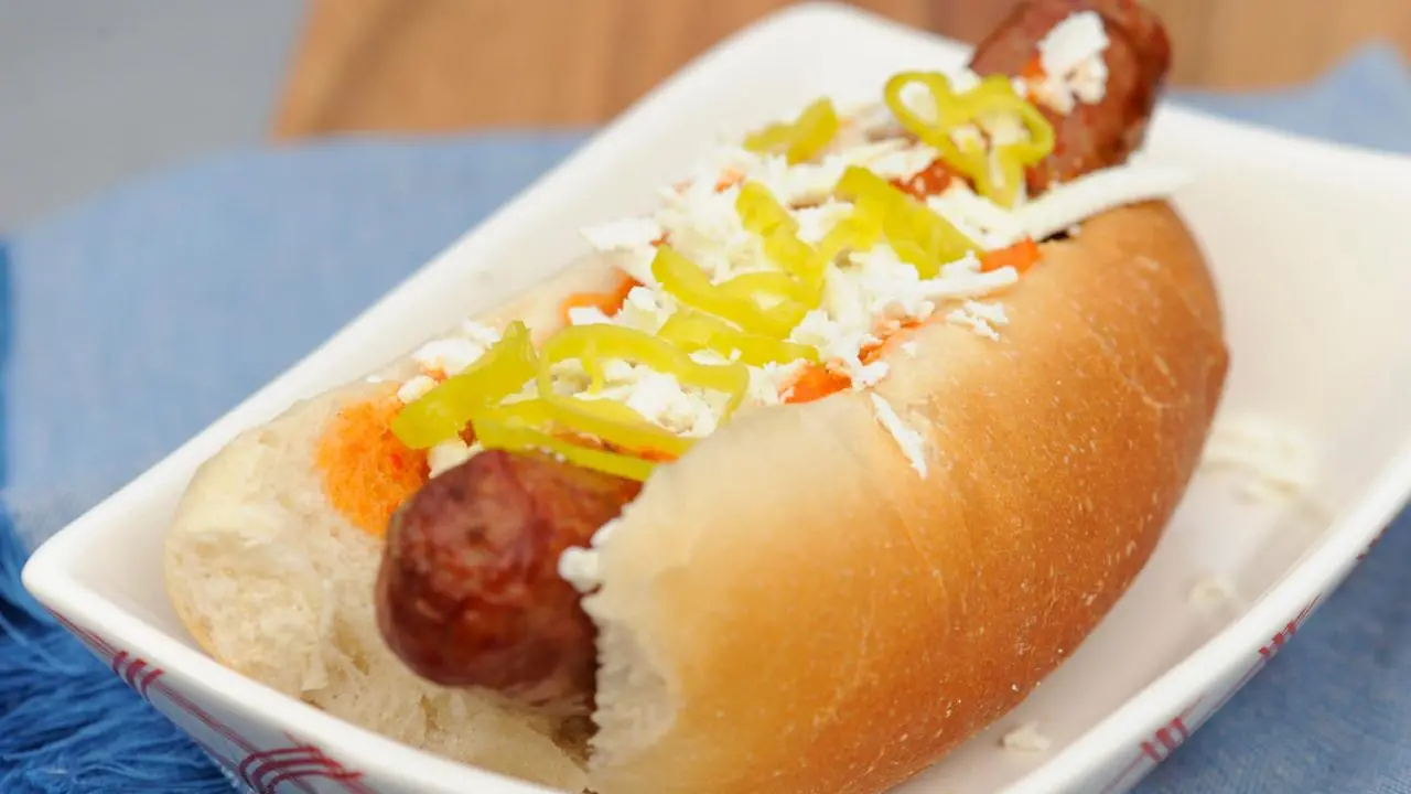 Jeff's Smoked Sausage Hoagie