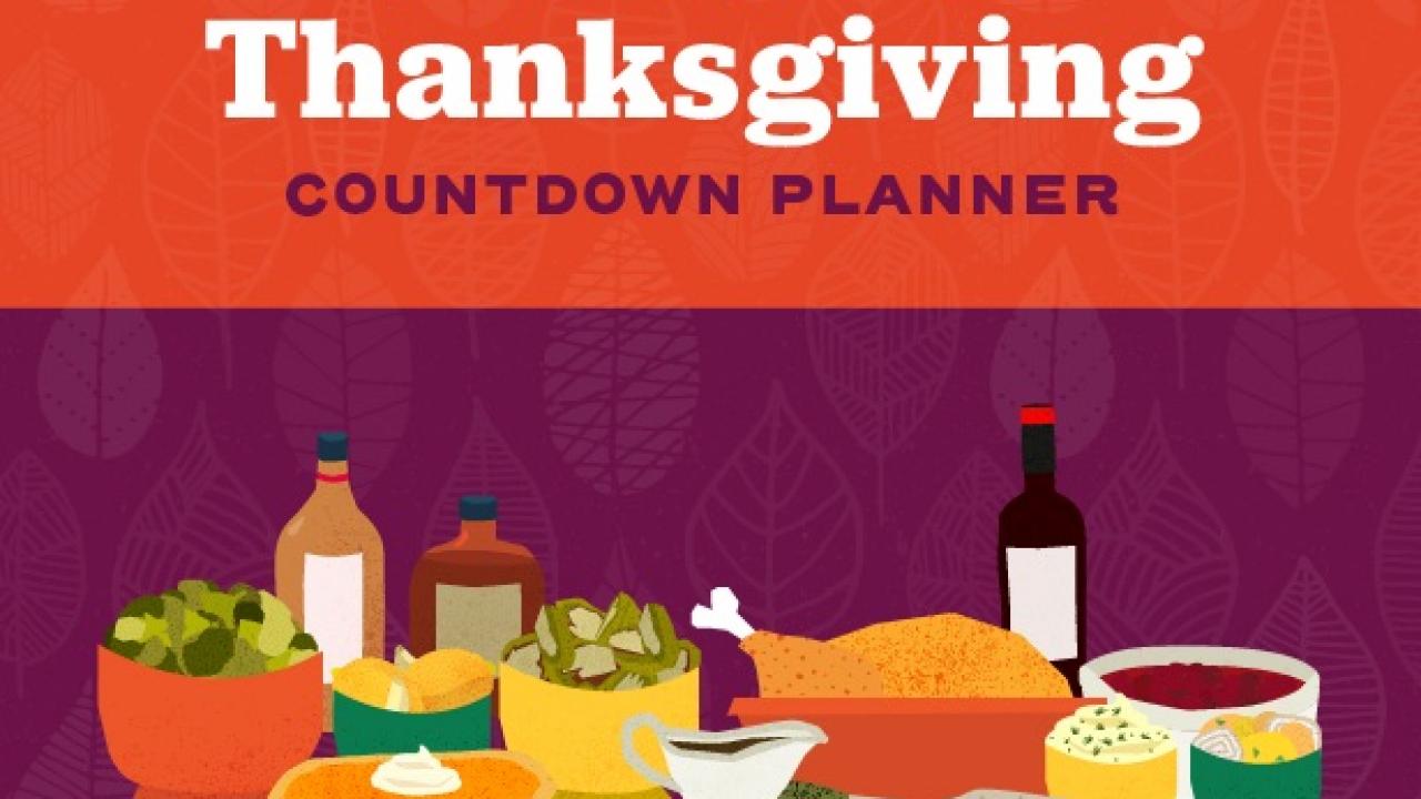 A Thanksgiving Countdown for Hosts