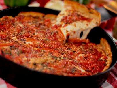 True Chicago-Style Deep-Dish Pizza Recipe, Jeff Mauro
