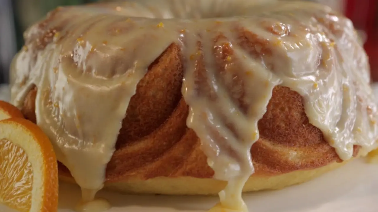 Orange Blossom Bundt Cake