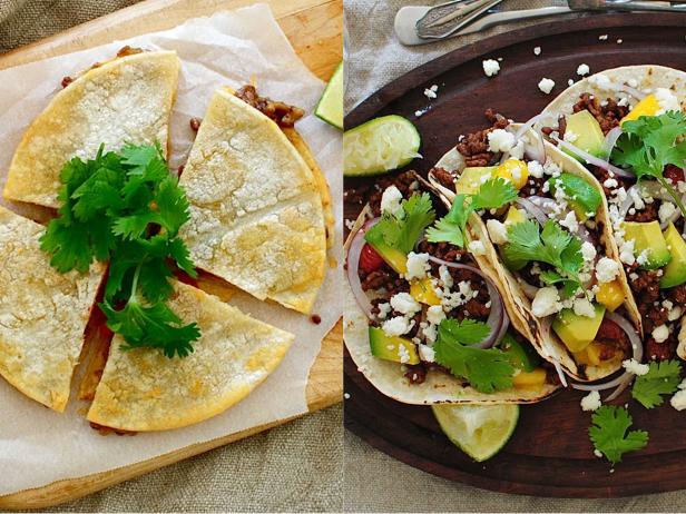 One Recipe, Two Meals: Beef Quesadillas for the Kids and Street Tacos for You