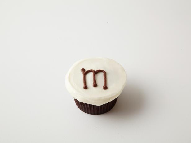 Monogrammed Cupcakes