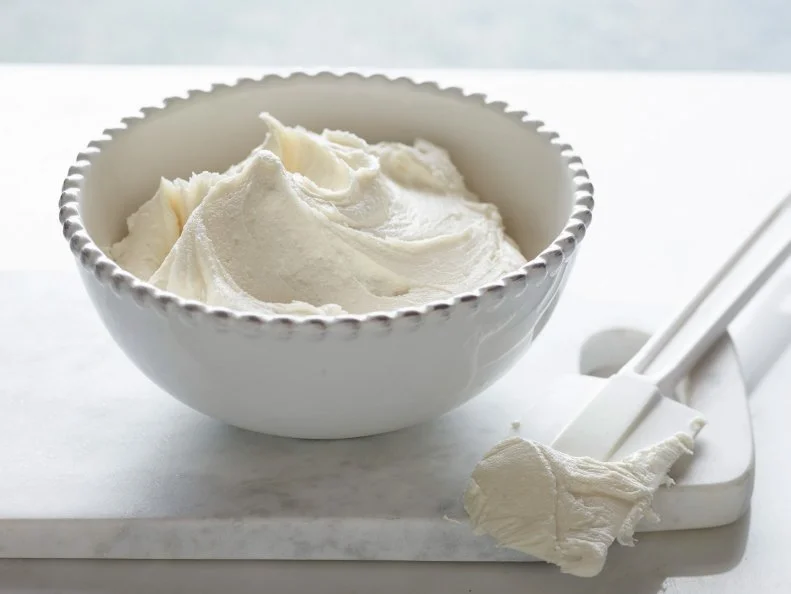 VANILLA AMERICAN BUTTERCREAM, Food Network Kitchen, Unsalted Butter, Confectioners’
Sugar, Vanilla Extract, Milk
