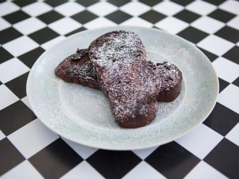 Melted Chocolate Ice Cream French Toast