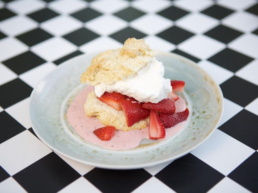Melted Ice Cream Strawberry Shortcake Recipe | Food Network