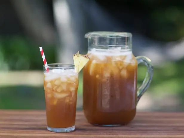 Spiced Pineapple Iced Tea Recipe | Food Network