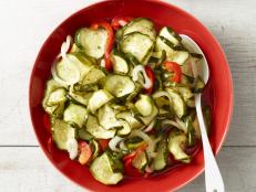 "Like many Southern gardeners, we usually have tons of cucumbers each summer. This cool summer salad will keep in the fridge for days."