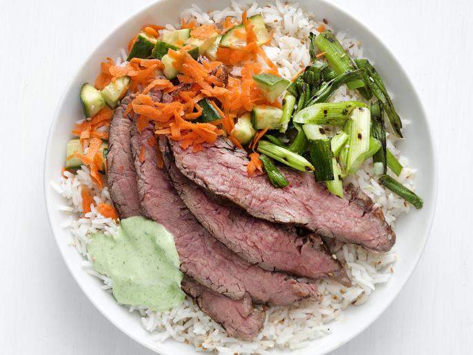 Grilled Steak and Rice Bowl Recipe Food Network Kitchen Food Network
