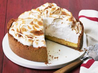 Orange-Lime Pie with Meringue Topping Recipe | Sunny Anderson | Food ...