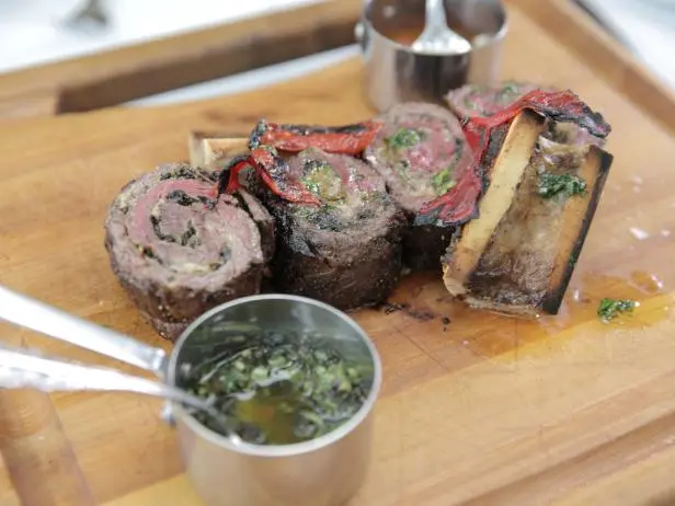 Wagyu Skirt Steak Roulade Recipe | Food Network