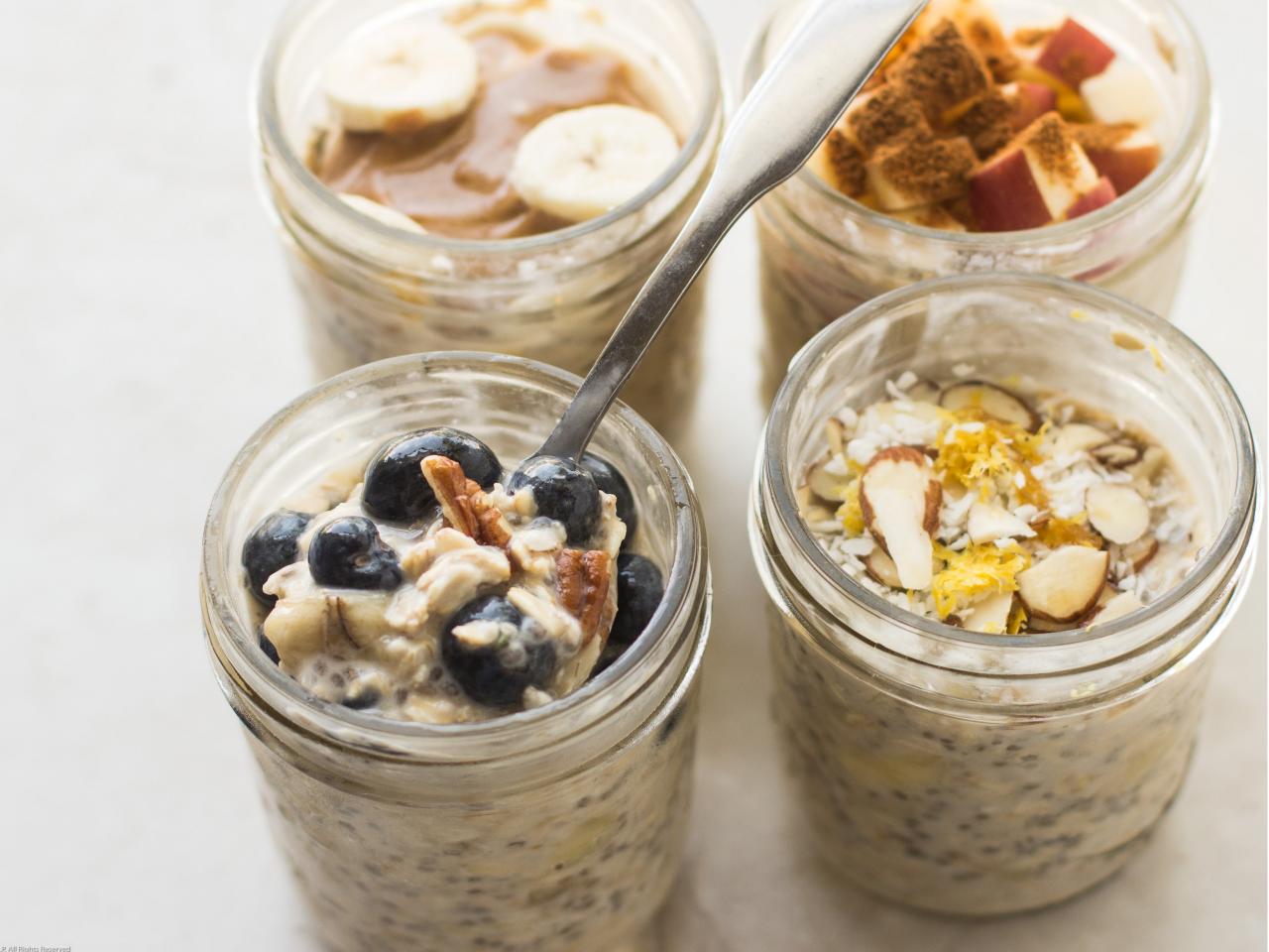 Banana Nut Overnight Oats - A Night Owl Blog