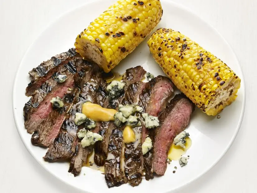 BuffaloStyle Skirt Steak and Corn Recipe Food Network Kitchen Food Network