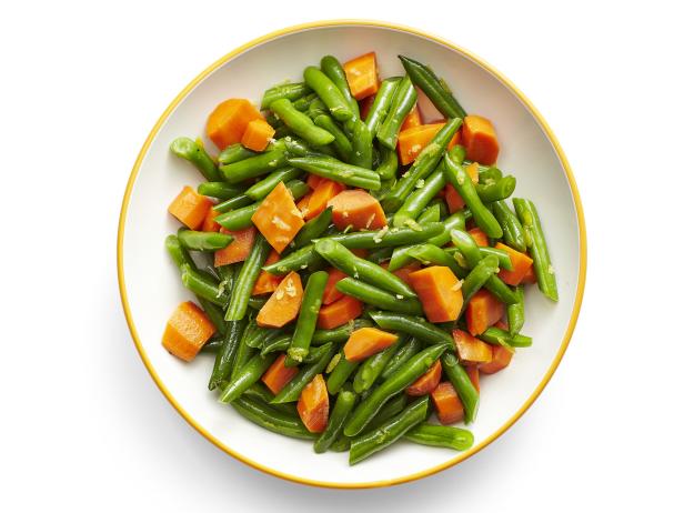 Honey-Glazed Carrots and Green Beans