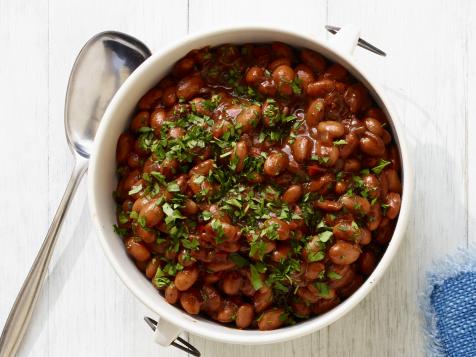 Strawberry Barbecue Sauce Baked Beans