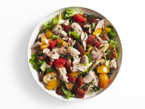 Tuna Panzanella Salad Recipe | Food Network Kitchen | Food Network