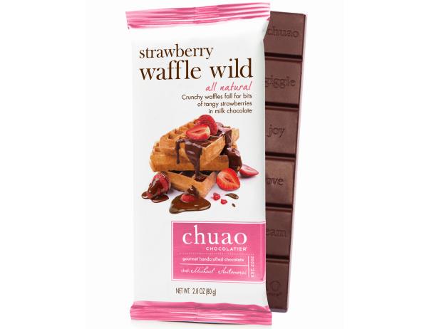 Chuao Chocolatier Strawberry Waffle Wild Bar