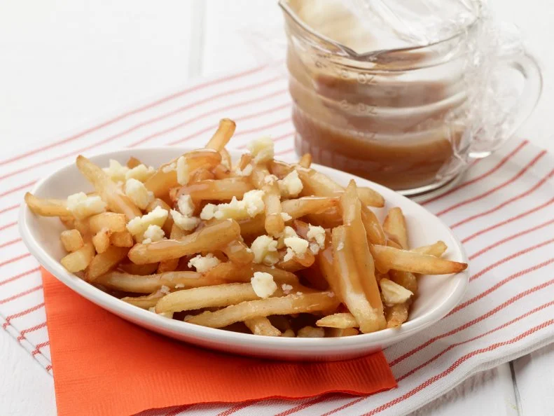 Food Network Kitchenâ  s Poutine for KIDS/THANKSGIVING/CAMP CUTTHROAT, as seen on Food Network.
