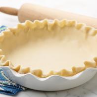 Food Network Kitchen’s Vodka Pie Dough for KIDS/THANKSGIVING/CAMP CUTTHROAT, as seen on Food Network.
