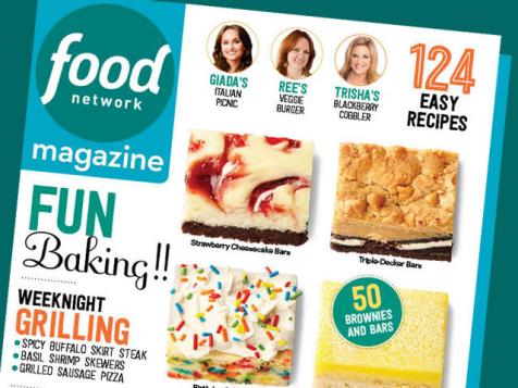 Food Network Magazine: September 2015 Recipe Index